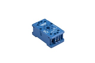 RS1 Serisi 8 Pin 10A Plug-in IP40 MS70 Ray Tipi Mavi Güç Rölesi Soketi